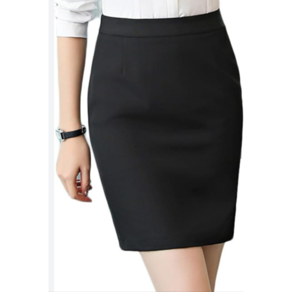 Calvin Klein Classic Black Pencil Skirt Size 4